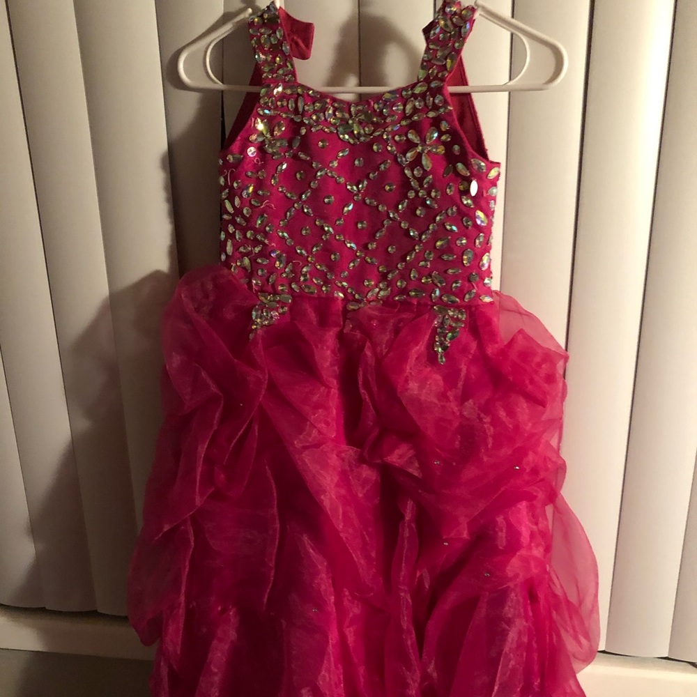 Hebeos size 4t pink formal wear gown